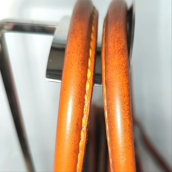 Dooney and Bourke "Whispers of Lace" Black All Weather Leather Shoulder/Hand Bag - Picture 7 of 16